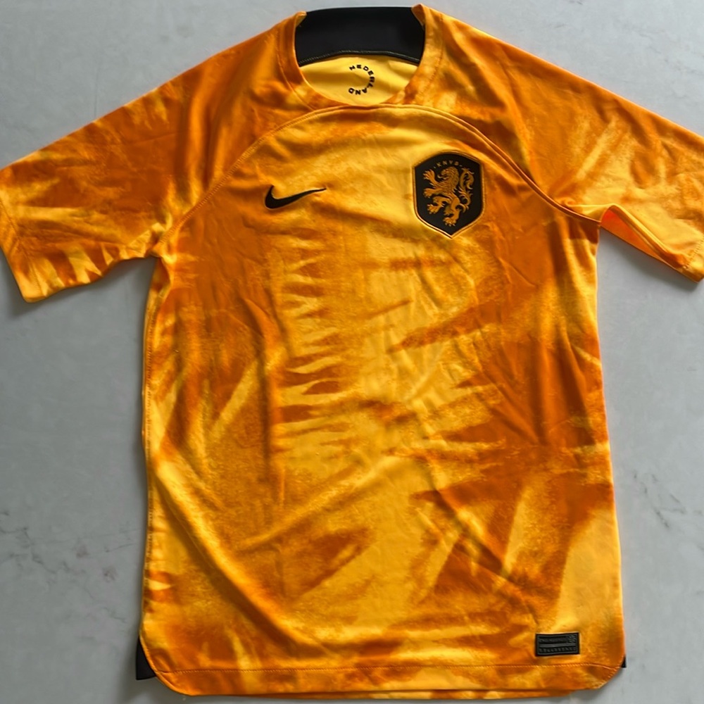 Netherlands Nike youth soccer jersey